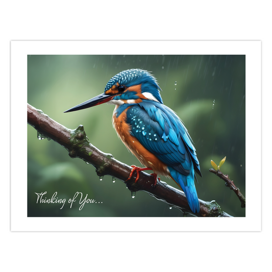 Kingfisher Thinking of You Cards