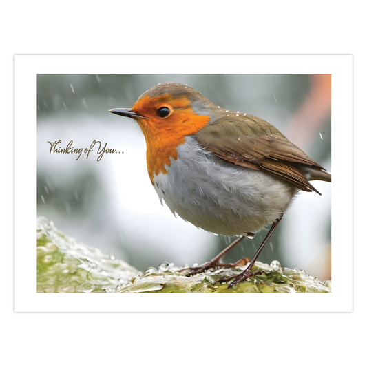 Wild Robin Thinking of You Cards