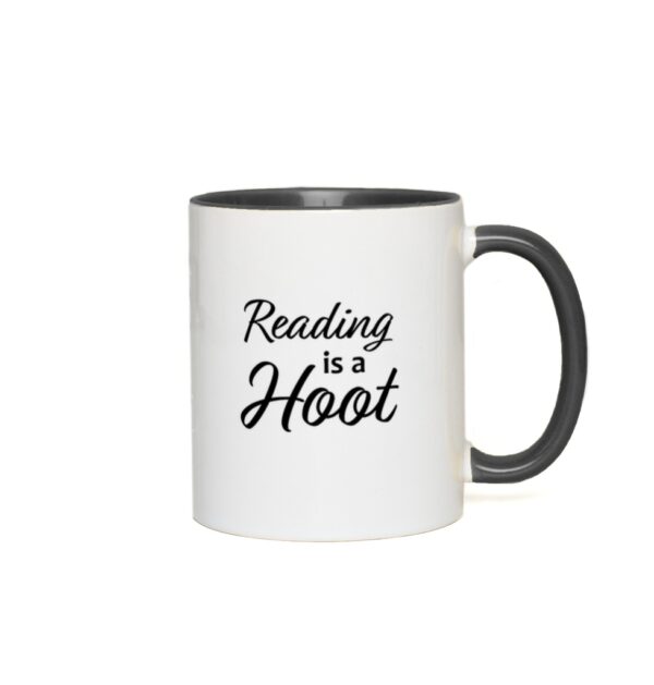 Reading Is A Hoot Accent Mug Various Colors - Image 9