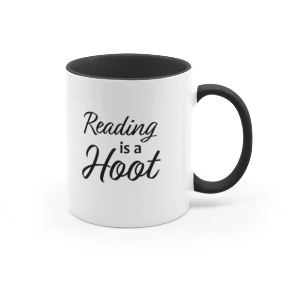 Reading Is A Hoot Accent Mug Various Colors - Image 8