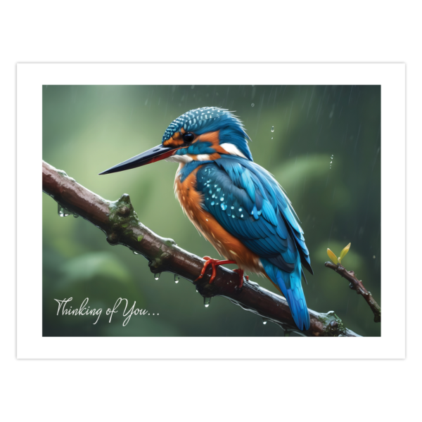 Kingfisher Thinking Of You Cards