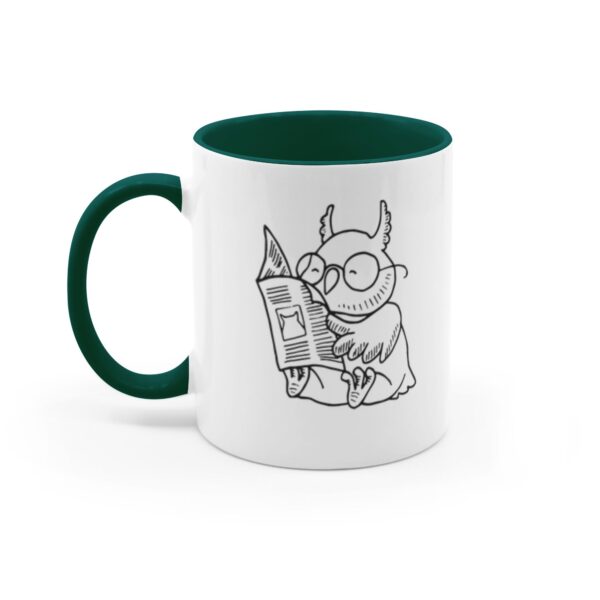 Reading Is A Hoot Accent Mug Various Colors - Image 16