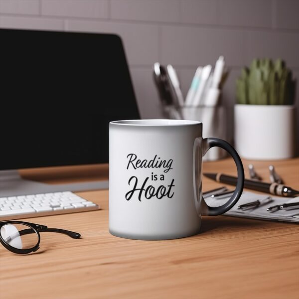 Reading Is A Hoot Color Changing Mug