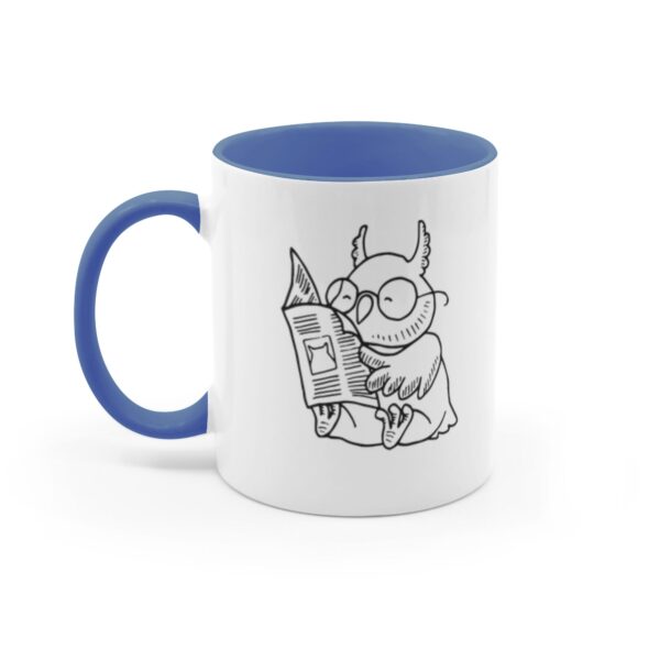 Reading Is A Hoot Accent Mug Various Colors - Image 7