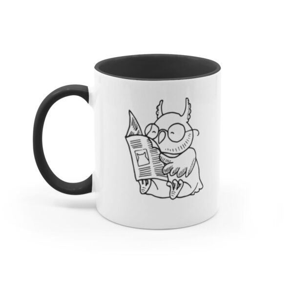 Reading Is A Hoot Accent Mug Various Colors - Image 10