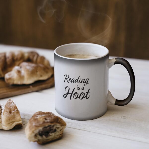 Reading Is A Hoot Color Changing Mug - Image 2