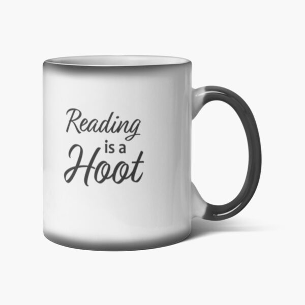 Reading Is A Hoot Color Changing Mug - Image 3